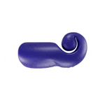 Синий мастурбатор с вибрацией SVibe Evo Snail Blue CE-N