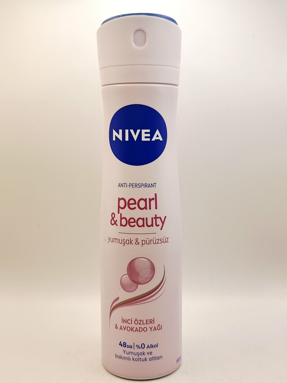 NIVEA Дезодорант - антиперсперант  спрей  Женский Pear&Beauty с экстрактом жемчуга и маслом авокадо  150 мл (Германия)