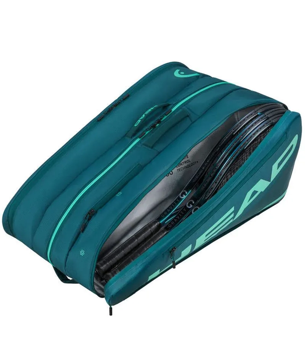 Сумка теннисная Head Tour Racquet Bag XL - green