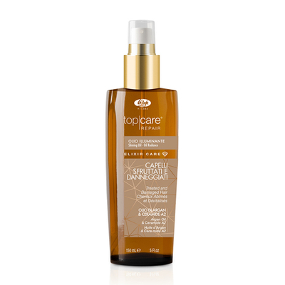 Масло-эликсир для восстановления и придания сияющего блеска Lisap Top Care Repair Elixir Oil