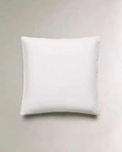 ZARA HOME НАВОЛОЧКА ДЛЯ ДЕКОРАТИВНОЙ ПОДУШКИ С ПРИНТОМ «ПЕЙЗАЖ», СИНИЙ