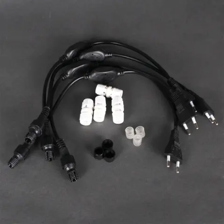 11-2W-100M-220V-LED-U CUT 1M GN дюралайт круглый