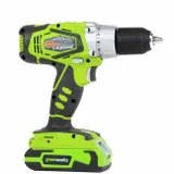 Дрель-шуруповерт ударная аккумуляторая Greenworks, Арт. 3801107, G24CD, 24V, без АКБ и ЗУ — фото 3