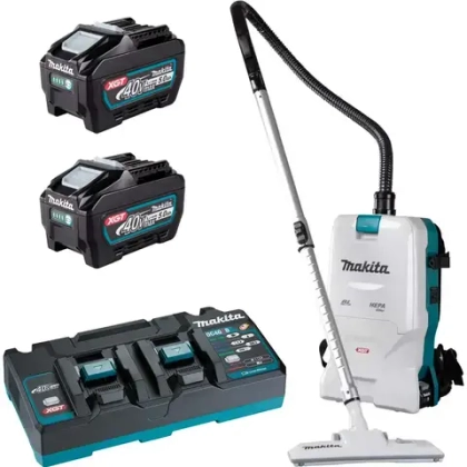 Аккумуляторный ранцевый пылесос с энергокомплектом Makita VC011GZ01T202