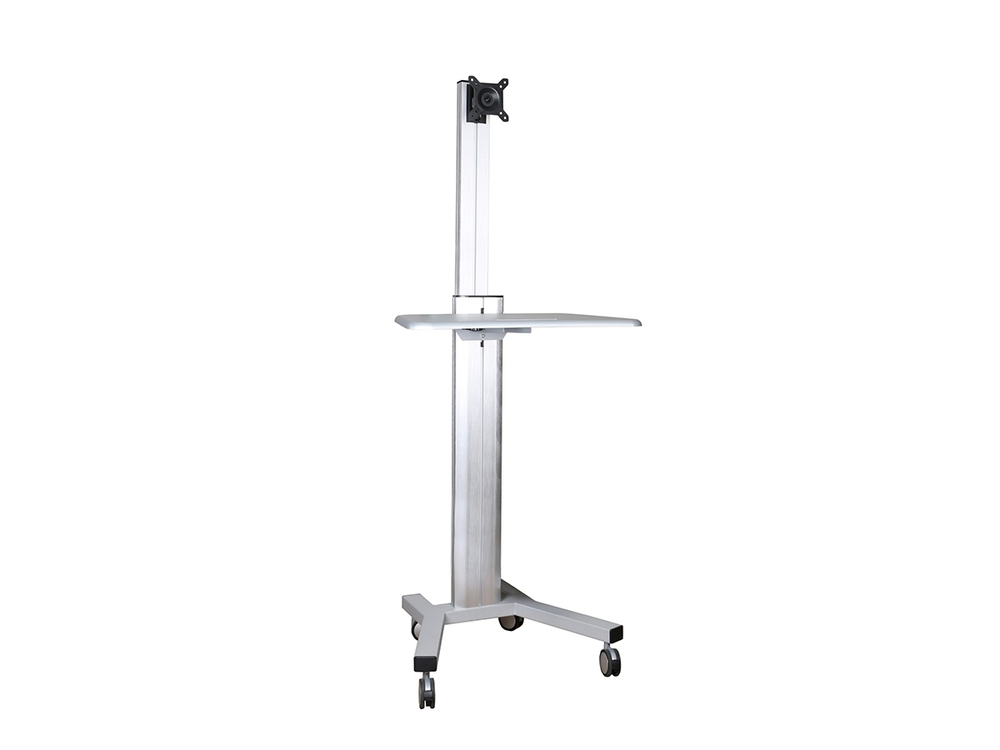 Стойка для монитора напольная ErgoFount KFT 1601 Silver