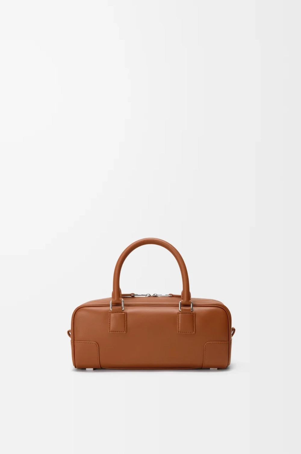 Loewe Укороченная сумка Amazona 23 из блестящей телячьей кожи, светло-коричневый