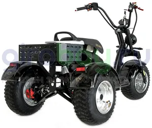 Электроскутер IKINGI M6 PRO TRIKE 6000W - Чёрный фото №7