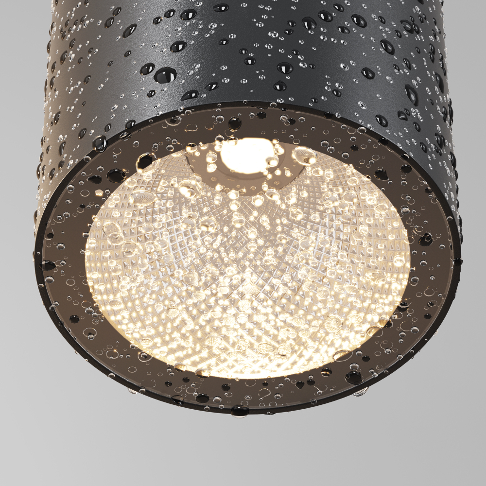 Уличный потолочный светильник Outdoor O307CL-01B