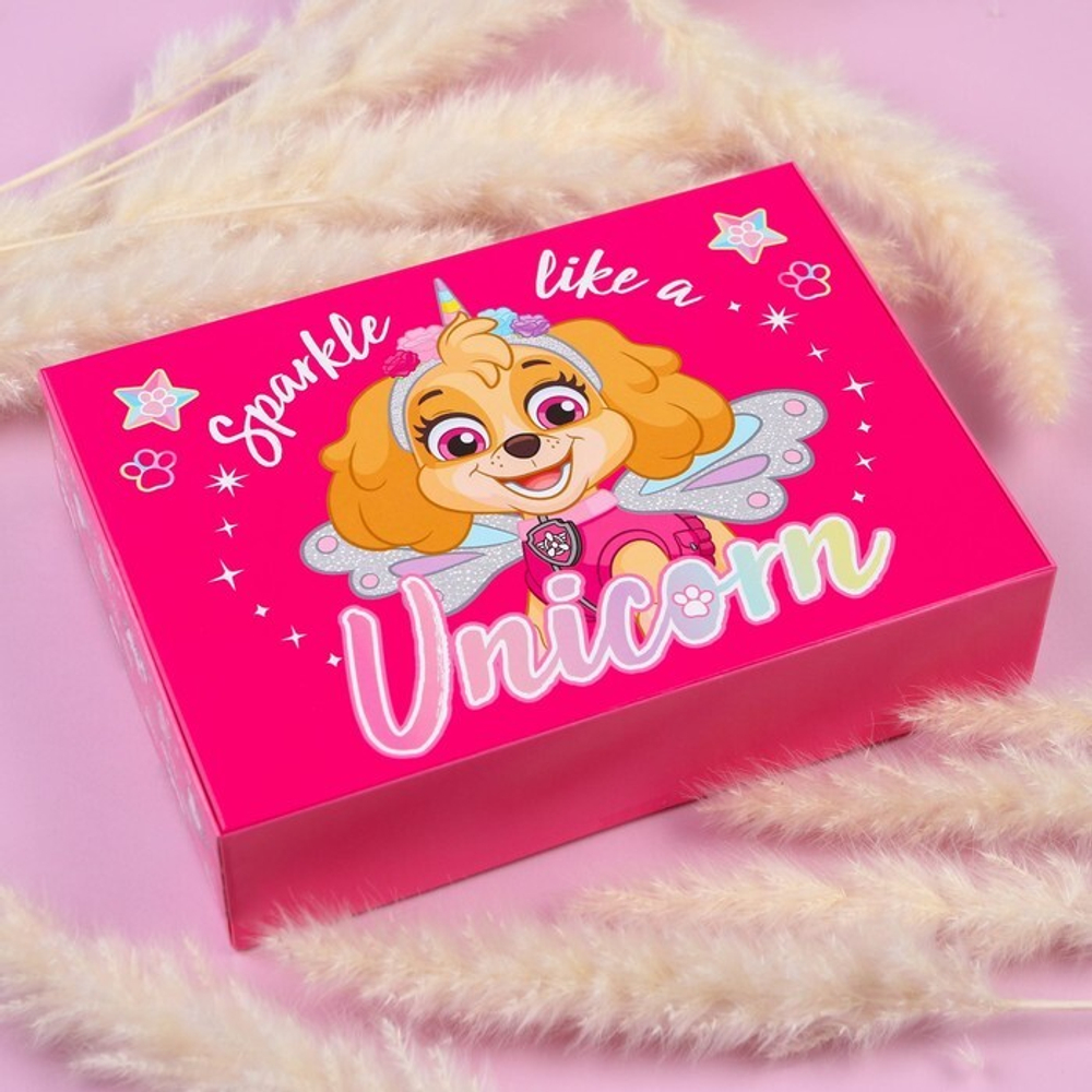 Коробка складная, 21 х 15 х 5 см "Unicorn", Щенячий патруль