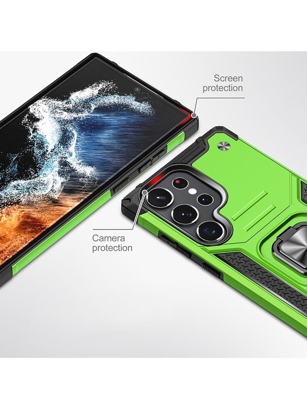 Противоударный чехол Legion Case для Samsung Galaxy S23 Ultra