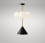 Подвес Atelier Areti  Axis Cone and Globes (metal)