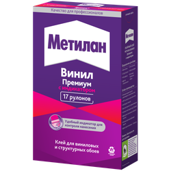 Клей для обоев Метилан 1035162 Винил Премиум с индикатором 500 гр | Другие бренды