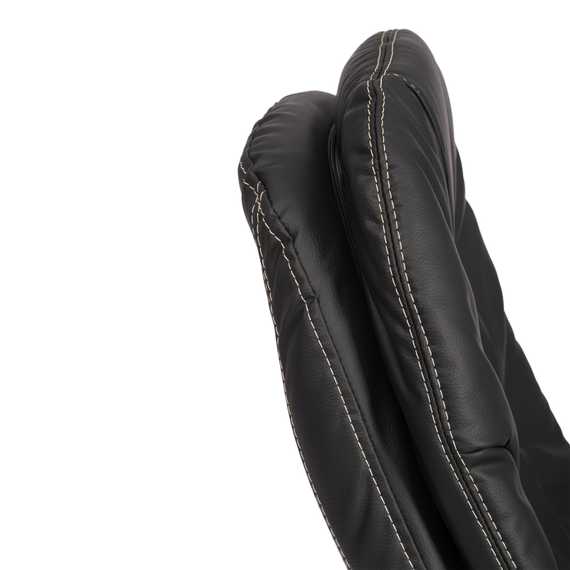 Кресло Комфорт Люкс/Comfort Lux (22) кож/зам, черный, 36-6