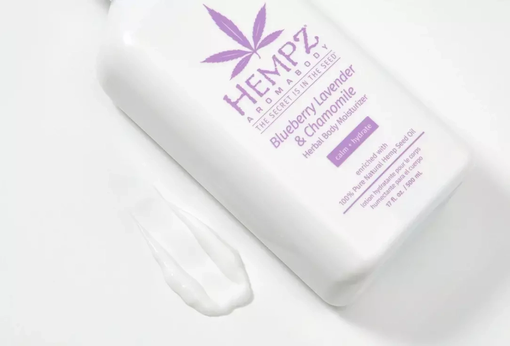 HEMPZ(ХЕМПЦ) blueberry lavender & chamomile(черничная лаванда и ромашка) молочко для тела 500мл