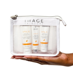 Подарочный набор Image Skincare VITAL HYDRATION, с витамином С, для всех типов кожи, 3 предмета