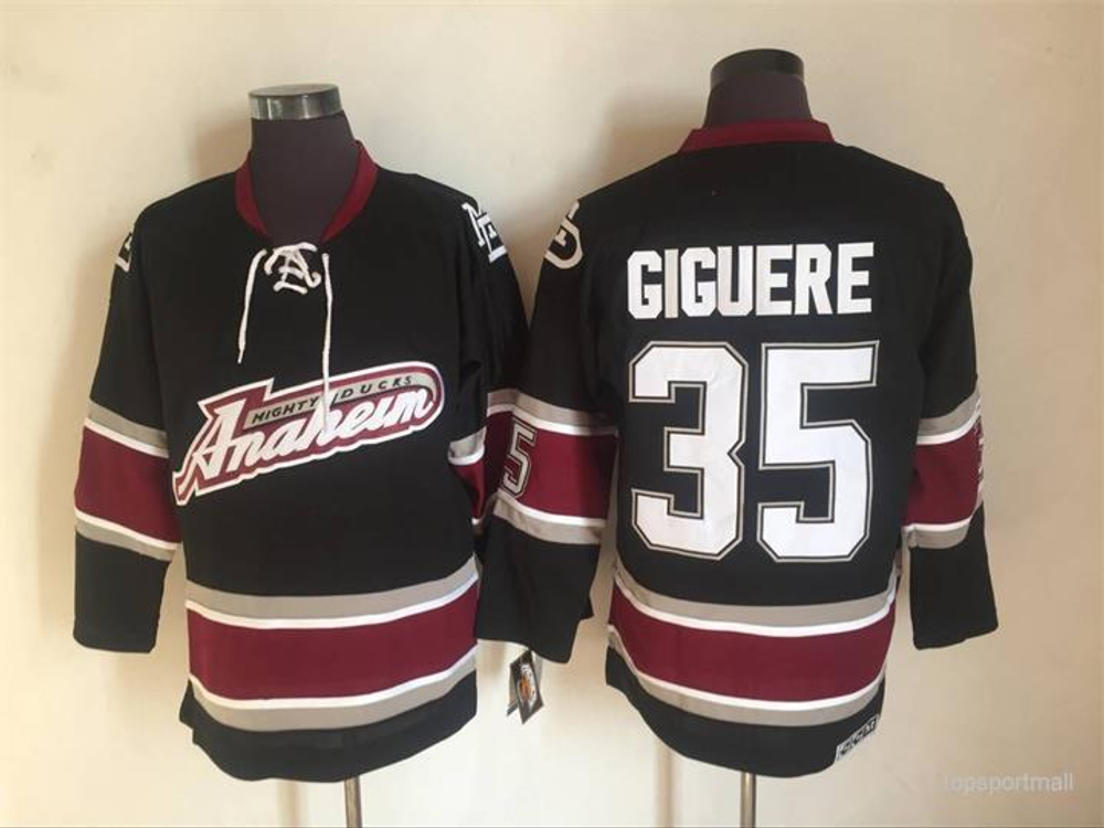 Джерси Жан-Себастьяна Жигера -  Anaheim Ducks