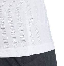 Мужское теннисное поло Adidas Climacool+ Airchill Freelift - white