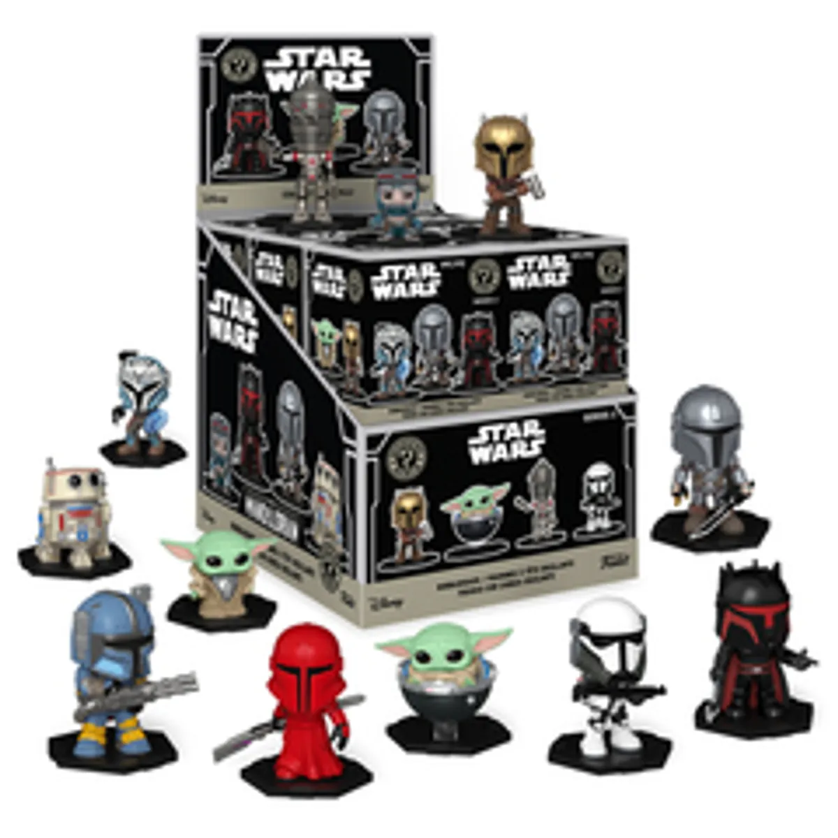 Случайная фигурка Funko Mini! Star Wars: the Mandalorian. Series 2