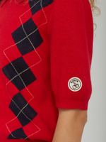 Женская Рубашка Argyle Pattern