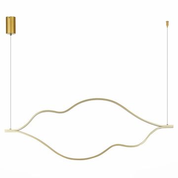 Светильник подвесной LED 45W 4000K SL6106.203.45 золотистый Cortile ST-Luce