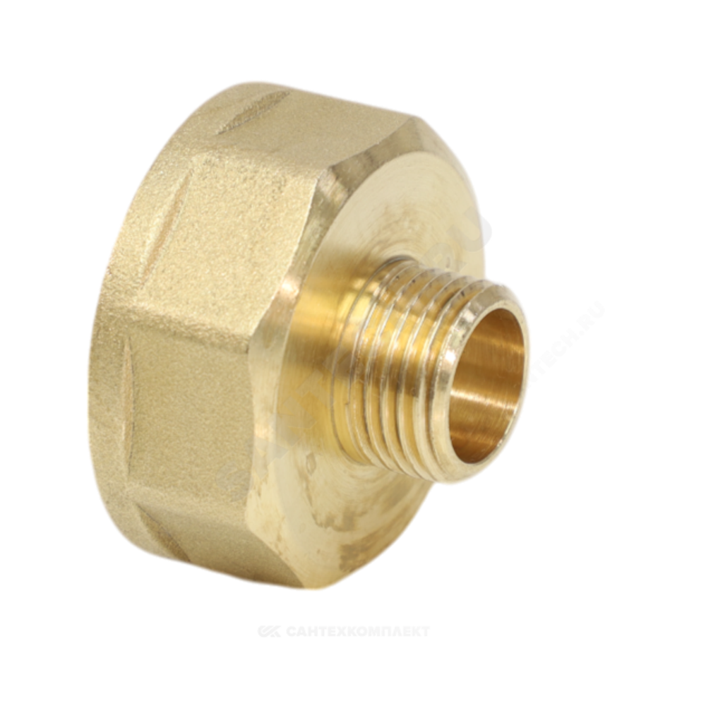 Переход латунь Ду 32х20 (1 1/4"х3/4") ВР/НР VALFEX VF.592.L.114.034