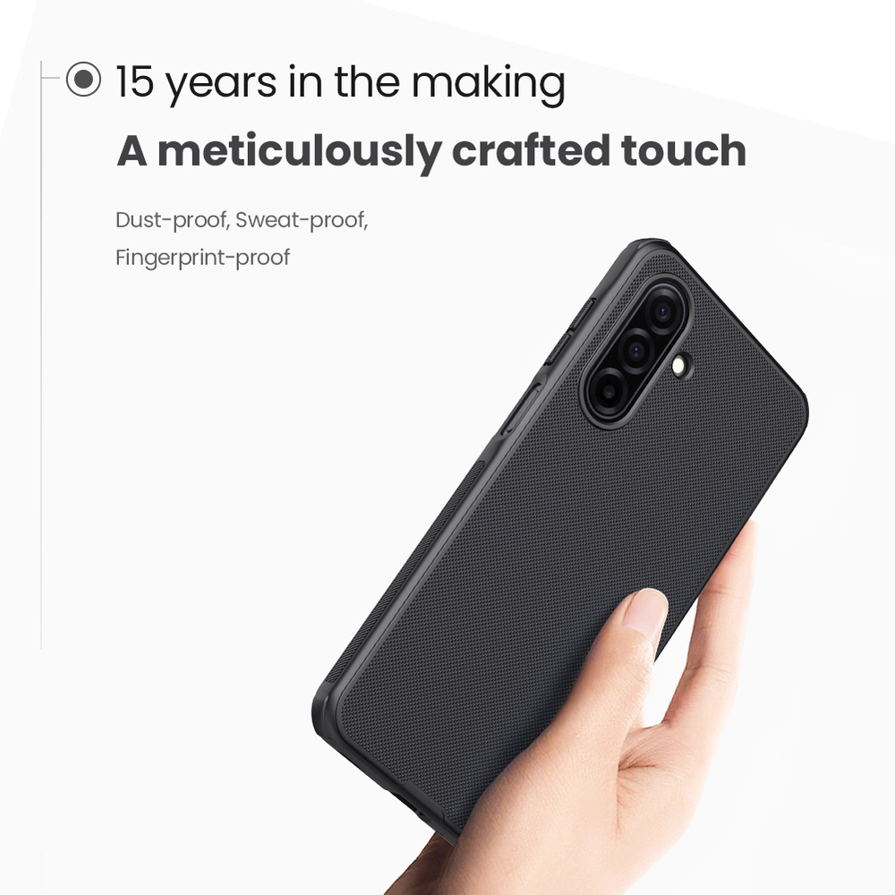 Чехол усиленный от Nillkin c встроенным круглым магнитом для Samsung Galaxy A17 5G, серия Super Frosted Shield Pro Magnetic Case