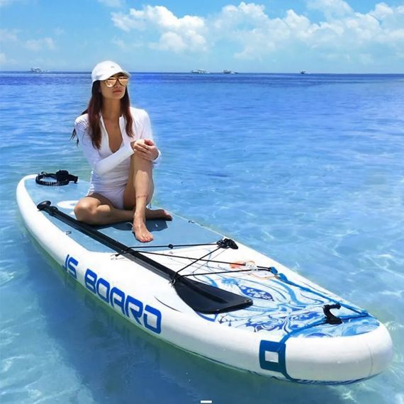 Надувная SUP-доска JS Board Marine JF335 335х82х15 см полный комплект