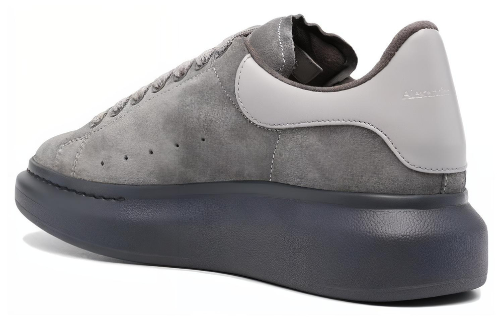 Alexander McQueen Oversized Sneaker "Grey Suede"