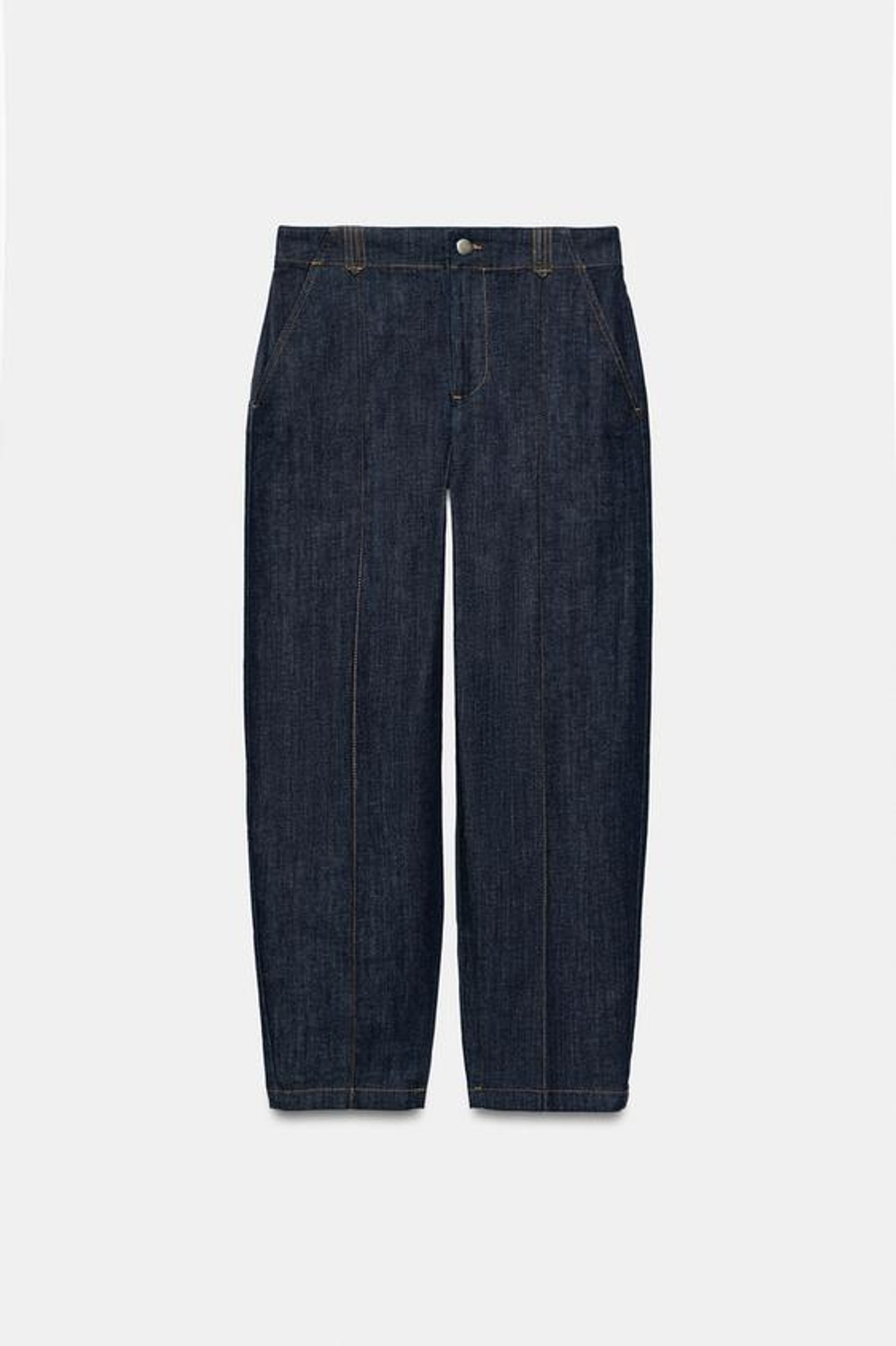 ZARA ДЖИНСЫ Z1975 CARROT FIT, ИНДИГО