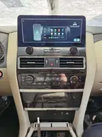 Магнитола для Nissan Patrol Y62, Infiniti QX56/QX80 2010-2019 (поддержка Bose, 360 и мониторов) - Kuberg ZH-N1213 монитор 12.3", Android 12, Быстрая, CarPlay, 4G SIM-слот, беспроводная зарядка
