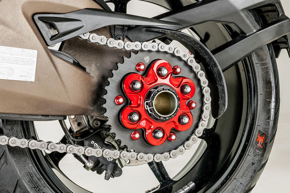 CN512B-FC210-FL501 CNC RACING RR SPROCKET AND RR DRIVE FLANGES KIT W/ NUTS