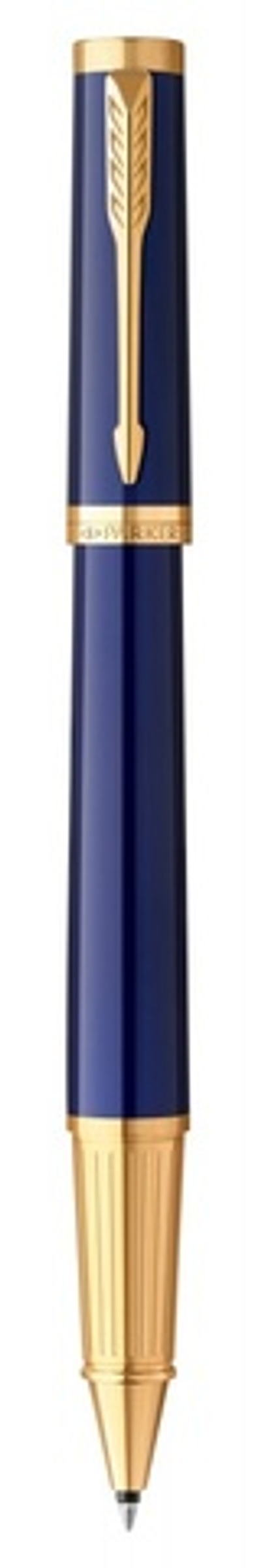Ручка-роллер Parker "Ingenuity Blue GT" стержень: F, цвет чернил: black, в подарочной упаковке.