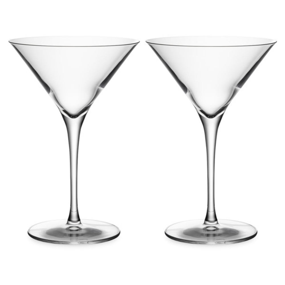 Набор бокалов 2шт 0.29л для мартини Nude Glass Винтаж