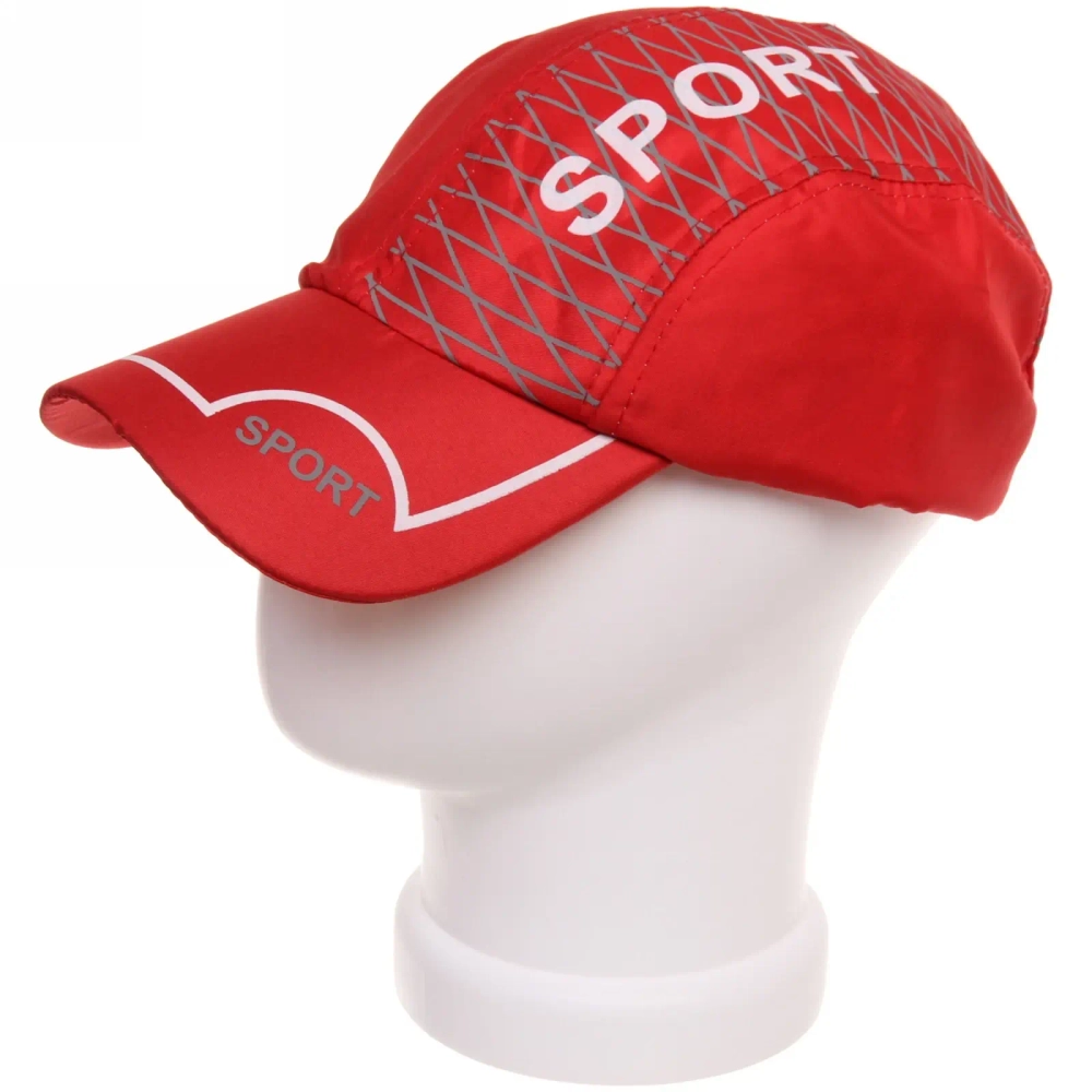 Бейсболка спортивная «Sport style», цвет красный, р58