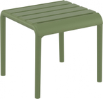 Столик пластиковый журнальный Siesta Contract Paris Side Table, оливковый