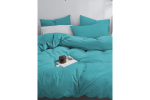 Постельное белье GoodNight Сатин Делюкс 1,5 сп. (с нав. 50х70) лагуна