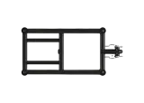 Adjustable Base 100×500×1100mm — Регулируемое основание для LED Ground Support