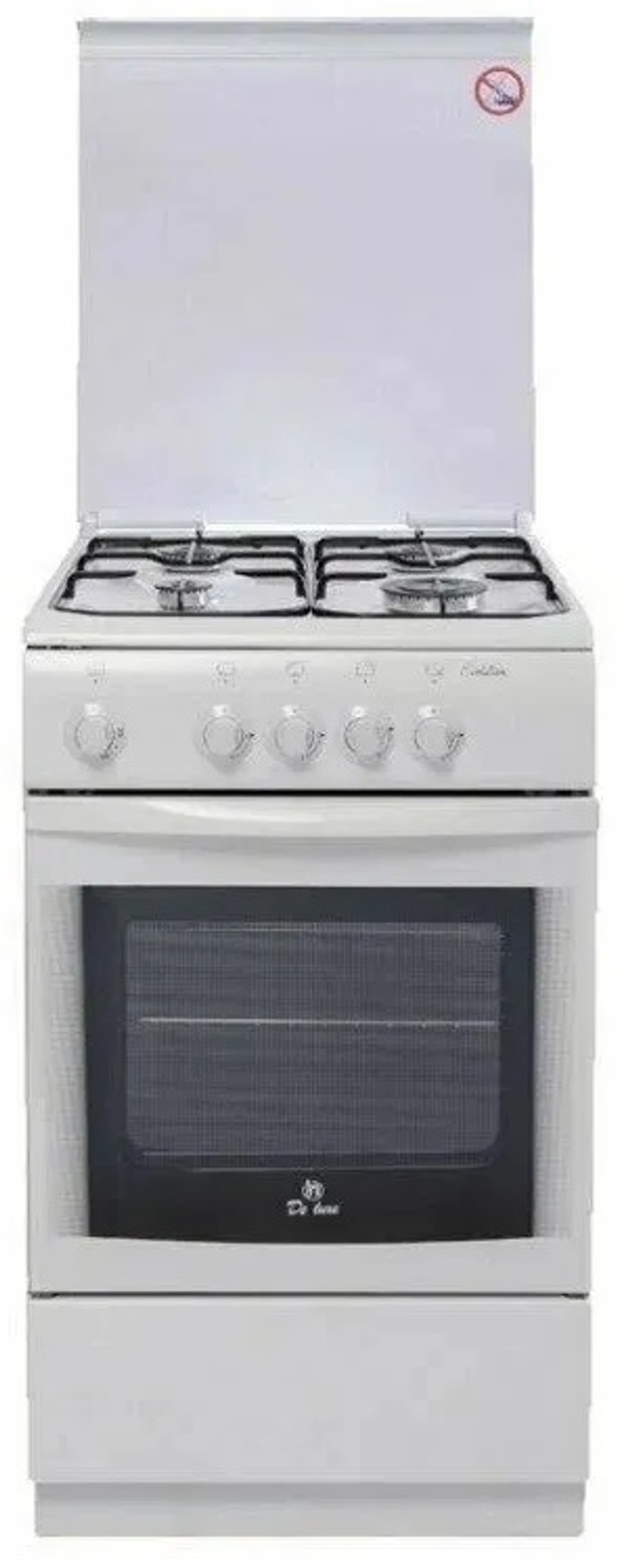 Газовая плита De Luxe 506040.05г(кр) белый
