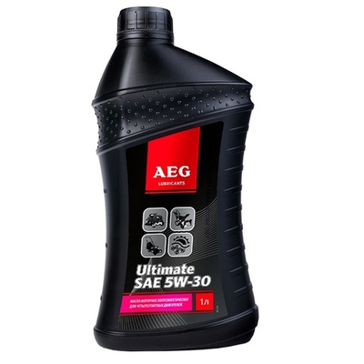 Масло 4-х такт. AEG Ultimate SAE 5W30 API SJ/CF, п/с.1 л