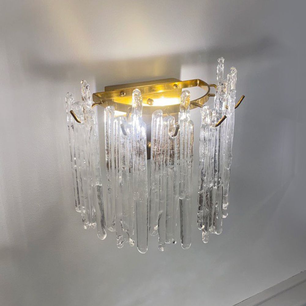 Настенный светильник 771331 gold/clear
