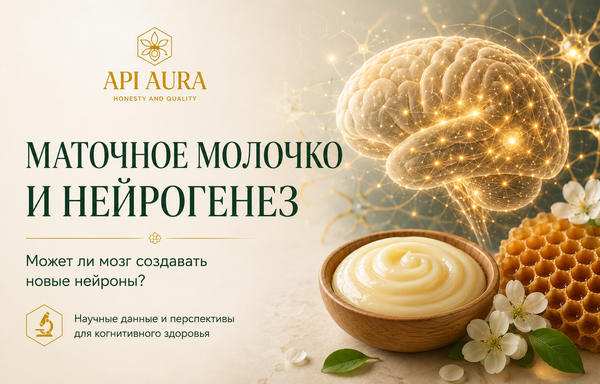 Маточное молочко и нейрогенез: может ли мозг создавать новые нейроны?