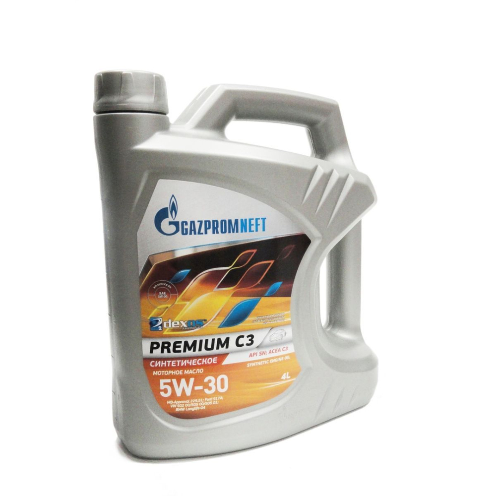 Масло моторное Gazpromneft Premium C3 5W-40 синтетическое 205 л 253142234