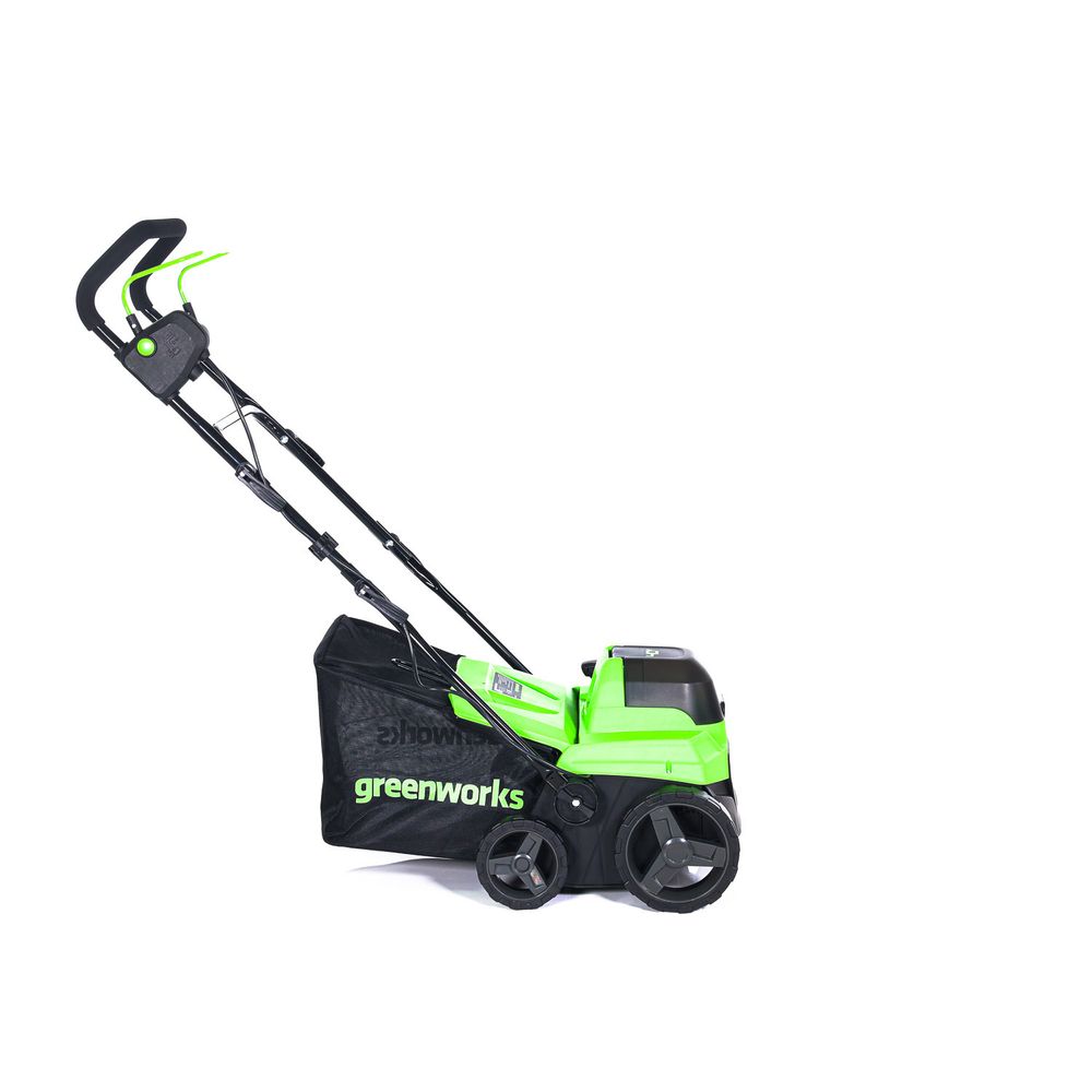 Аэратор-скарификатор аккумуляторный Greenworks GD40SC38IIK5 Арт. 2517607UG, 40V, 38 см,бесщеточный, c 1хАКБ 5Ач и ЗУ