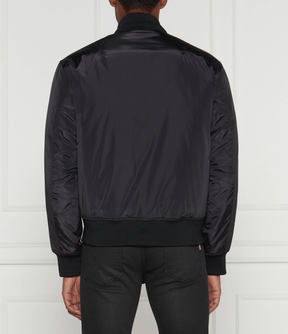 Двухсторонняя куртка бомбер Versace Jeans Couture - черный(77GASD07CQD54)