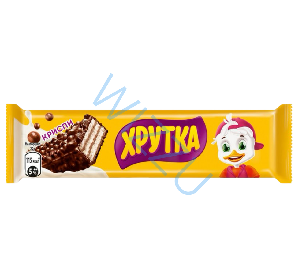 Конфета вафельная Хрутка Криспи, 22 г