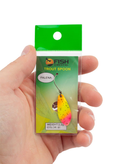 Блесна Fish Crystal FALENA 30 мм 3г на форель цвет 81