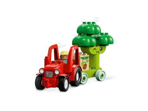 Конструктор LEGO Duplo 10982 Трактор для перевозки овощей и фруктов
