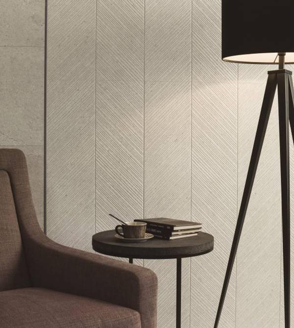 Porcelanosa Prada Caliza Spiga 45x120