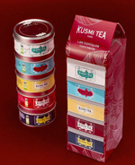 Черный листовой чай Organic Iconic Blends Kusmi Tea 5 миниатюр по 20 г 100 г (Франция)