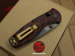 Нож Benchmade Mini Barrage® | Purple Haze | Limited Edition (уникальный номер на каждом ноже)